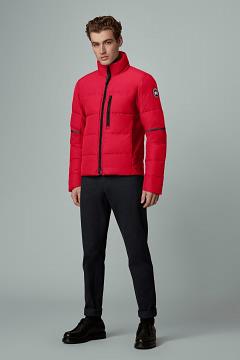 Chamarras Canada Goose Hombre Mexico - HyBridge Chaqueta De Plumas Rojos KB2940386